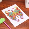 DIY Diamond Painting Stickers Butterfly Cross Stitch Wall Switch Decals