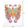 DIY Diamond Painting Stickers Butterfly Cross Stitch Wall Switch Decals