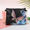 DIY Butterfly Special Shaped Diamond Painting Leather Chain Shoulder Bags