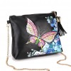 DIY Butterfly Special Shaped Diamond Painting Leather Chain Shoulder Bags