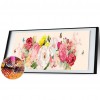 Flower - Full Round Diamond Painting(80x30cm)