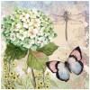 Flower Butterfly - Full Round Diamond Painting