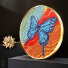 DIY Diamond Painting Blue Butterfly Tassel Wall Picture Embroidery Ornament