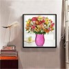 Flower Vase - Full Round Diamond Painting