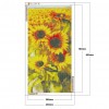 Sunflower - Full Round Diamond Painting(85*45cm)