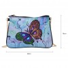 DIY Butterfly Special Shaped Diamond Painting Leather Chain Crossbody Bags