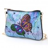 DIY Butterfly Special Shaped Diamond Painting Leather Chain Crossbody Bags