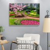 Flower Scenery - Full Round Diamond Painting