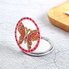 Portable DIY Special Shaped Diamond Painting Mini Makeup Mirror (Butterfly)