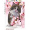 Flower Cat - Partial Round Diamond Painting