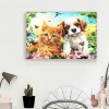 Dog Cat - Full Round Diamond Painting