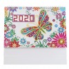 DIY Butterfly Special Shaped Diamond Painting 2020 New Year Table Calendar