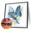 Butterfly - Crystal Rhinestone Diamond Painting(40x40cm)