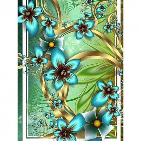 Flower-Full Square Diamond Painting