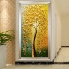 Golden Flower Tree -Full Round Diamond Painting(85*45cm)