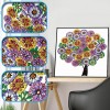 Flower Tree - Crystal Rhinestone Diamond Painting