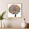 Flower Tree - Crystal Rhinestone Diamond Painting