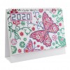 DIY Butterfly Special Shaped Diamond Painting 2020 Table Calendar Planner