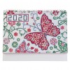 DIY Butterfly Special Shaped Diamond Painting 2020 Table Calendar Planner