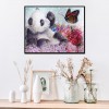 Panda Butterfly - Full Round Diamond Painting