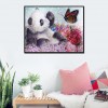 Panda Butterfly - Full Round Diamond Painting