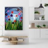 Flowers- Full Round Diamond Painting