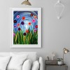 Flowers- Full Round Diamond Painting