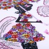 Girl Flower Umbrella - Crystal Rhinestone Diamond Painting