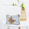 DIY Butterfly Special Shaped Diamond Painting Leather Chain Crossbody Bags