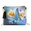 DIY Butterfly Special Shaped Diamond Painting Leather Chain Shoulder Bags