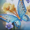 DIY Butterfly Special Shaped Diamond Painting Leather Chain Shoulder Bags