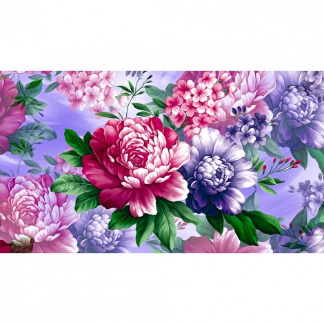 Flower Bouquet -Partial Round Diamond Painting