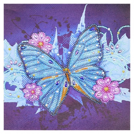 Butterfly - Crystal Rhinestone Diamond Painting