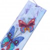 DIY Special Shaped Diamond Painting Leather Bookmark Art (Butterfly)