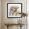 Elegant Flowers - Full Round Diamond Painting