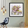 Elegant Flowers - Full Round Diamond Painting