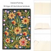 DIY Flower Special Shaped Diamond Painting 50 Pages A5 Sketchbook Notebook