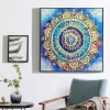 Folk Flower - Crystal Rhinestone Diamond Painting