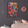 Colorful Flowers-Partial Round Diamond Painting