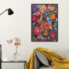 Colorful Flowers-Partial Round Diamond Painting