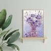 Flowers Vase- Crystal Rhinestone Diamond Painting