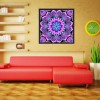 Geometric Flower - Full Round Diamond Painting