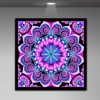 Geometric Flower - Full Round Diamond Painting