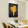 Golden Rose-Full Round Diamond Painting