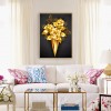 Golden Rose-Full Round Diamond Painting