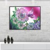 Flower Butterfly - Crystal Rhinestone Diamond Painting