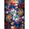 Colorful Flower - Full Round Diamond Painting