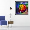 Colorful Rose - Full Round Diamond Painting(30*30cm)