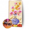 Flower - Crystal Rhinestone Diamond Painting(85x45cm)