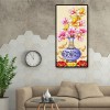 Flower - Crystal Rhinestone Diamond Painting(85x45cm)